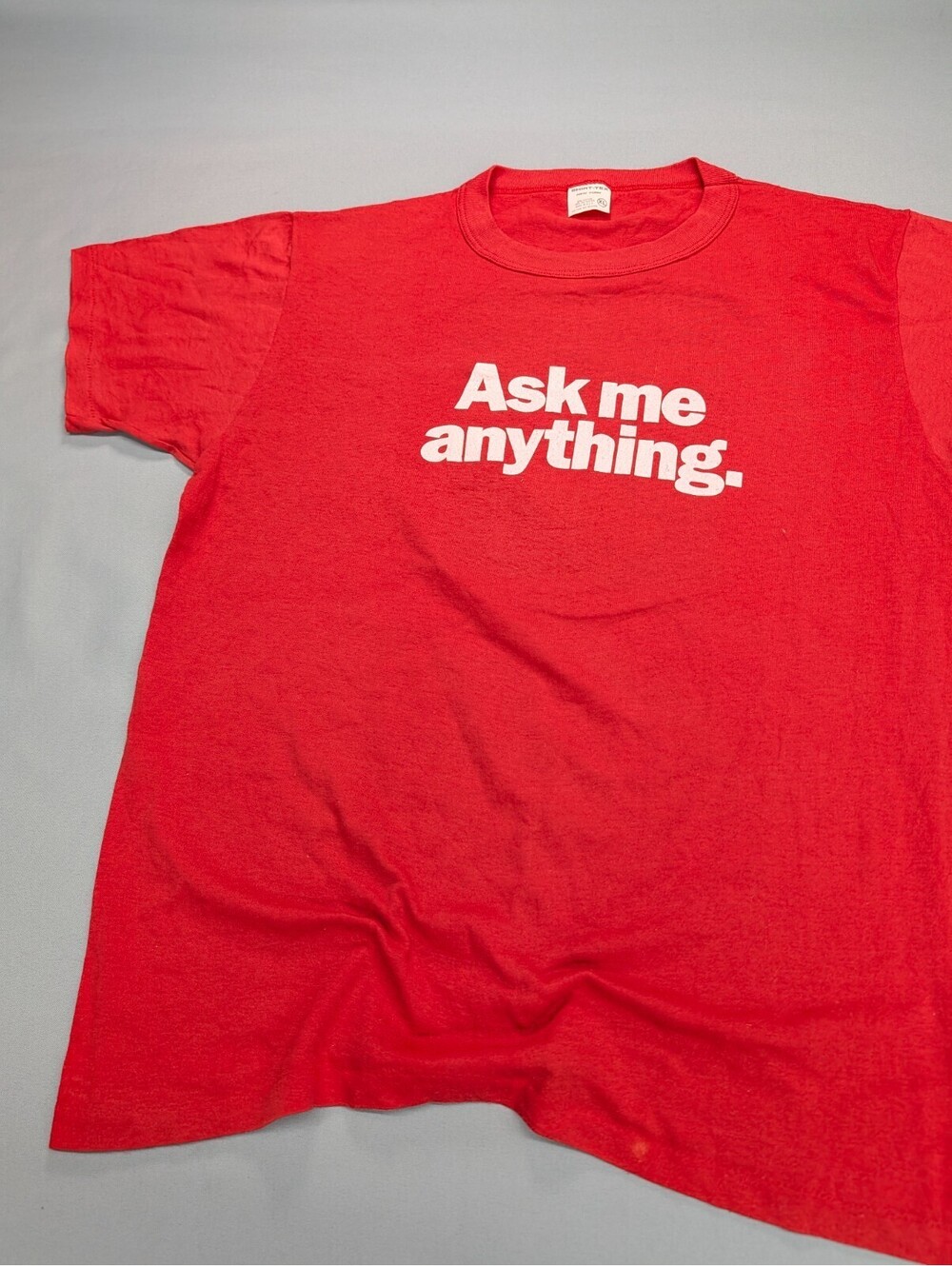 Popular Mechanics Ask Me Anything Shirt-Tex Vintage Tee XL